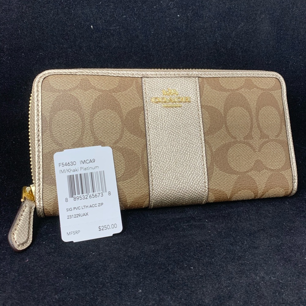 ❌SOLD❌Coach 3-pc SET, leather tote combo - Picture 7 of 8
